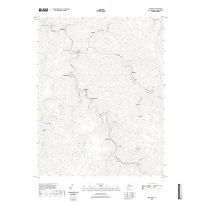 2019 Map of Wharton, 2019 Print