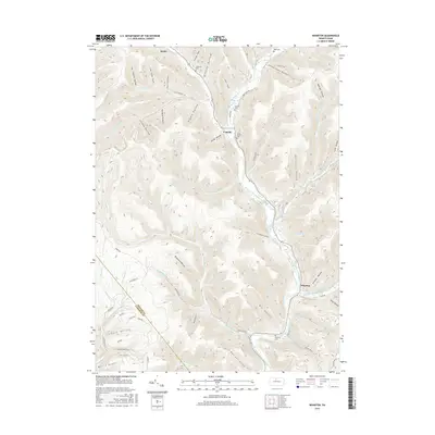 2016 Map of Wharton, 2016 Print