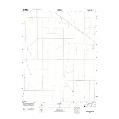 2012 Map of Wharton Ranch, 2012 Print