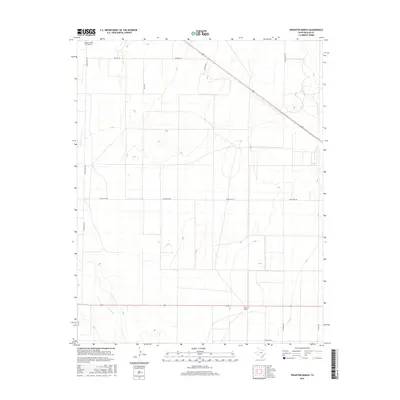 2016 Map of Wharton Ranch, 2016 Print