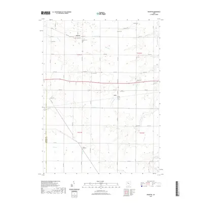 2019 Map of Wharton, 2019 Print