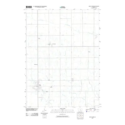 2010 Map of What Cheer, 2010 Print