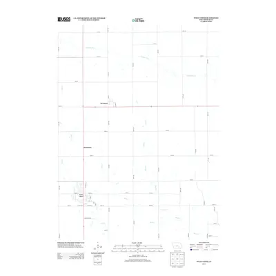 2013 Map of What Cheer, 2013 Print