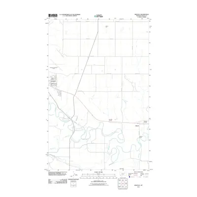 2011 Map of Whately, 2011 Print