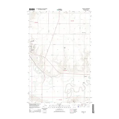 2014 Map of Whately, 2014 Print