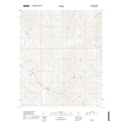 2018 Map of Whatley, 2018 Print