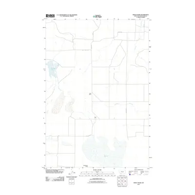 2011 Map of Wheat Basin, 2011 Print
