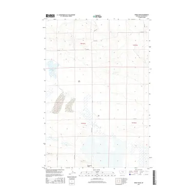 2017 Map of Wheat Basin, 2017 Print