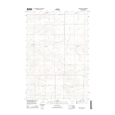 2014 Map of Wheat Basin SW, 2014 Print