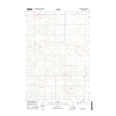 2017 Map of Wheat Basin SW, 2017 Print