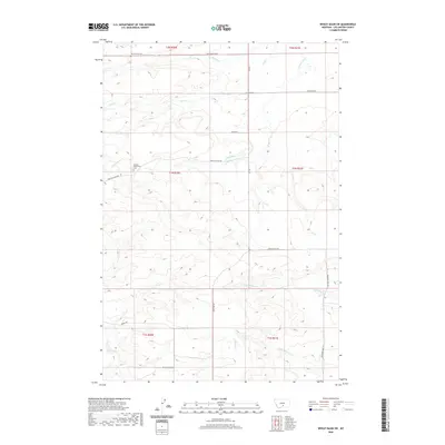 2020 Map of Wheat Basin SW, 2020 Print