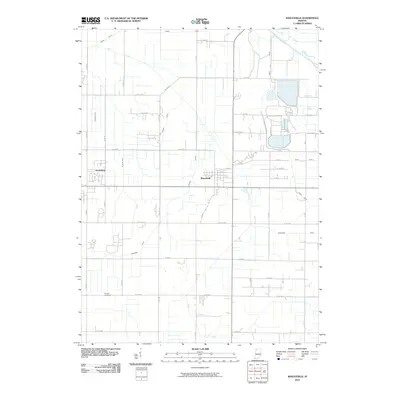 2010 Map of Wheatfield, 2010 Print