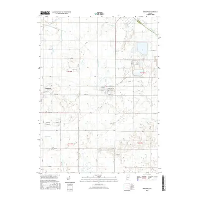 2016 Map of Wheatfield, 2016 Print