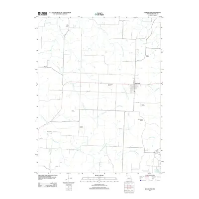 2011 Map of Wheatland, 2011 Print