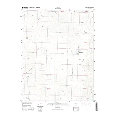 2015 Map of Wheatland, 2015 Print