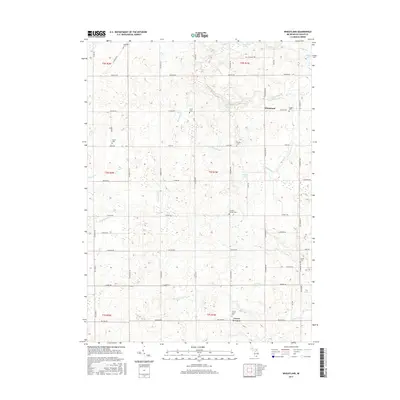2017 Map of Wheatland, 2017 Print