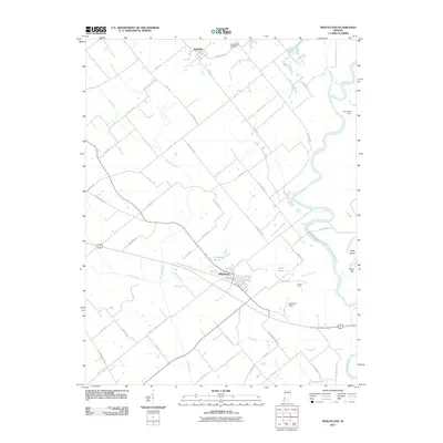 2011 Map of Wheatland, 2011 Print