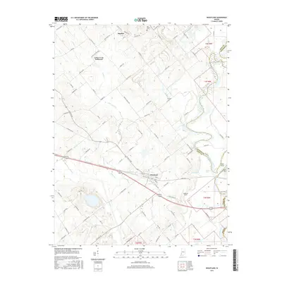 2016 Map of Wheatland, 2016 Print