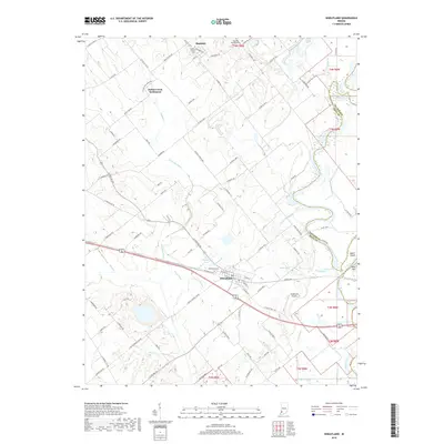 2019 Map of Wheatland, 2019 Print