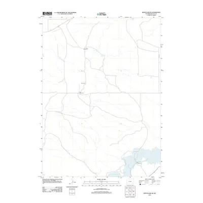 2012 Map of Wheatland NE, 2012 Print