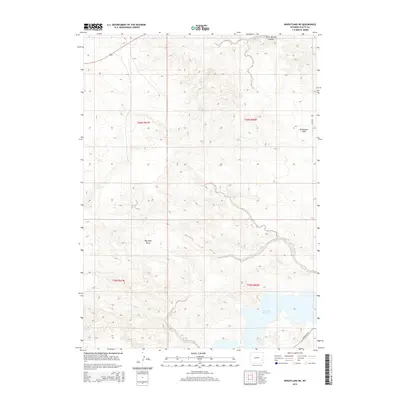 2015 Map of Wheatland NE, 2015 Print