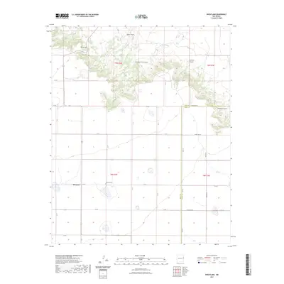 2023 Map of Wheatland, 2023 Print