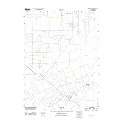 2012 Map of Wheatland, 2012 Print