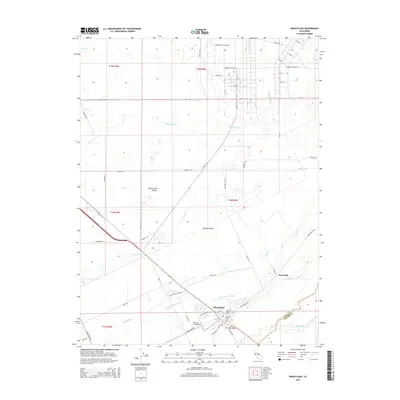 2015 Map of Wheatland, 2015 Print