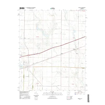 2017 Map of Wheatley, 2017 Print