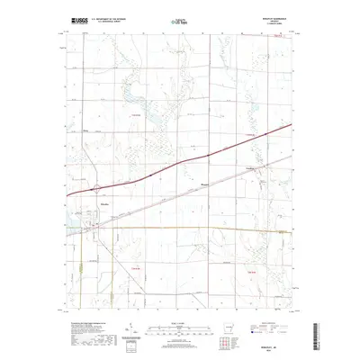 2020 Map of Wheatley, 2020 Print