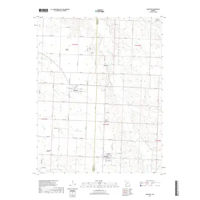 2017 Map of Wheaton, 2017 Print