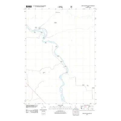 2011 Map of Wheaton Mountain, 2011 Print