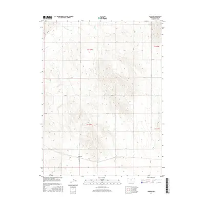 2015 Map of Wheeler, 2015 Print