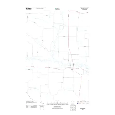 2013 Map of Wheeler, 2013 Print
