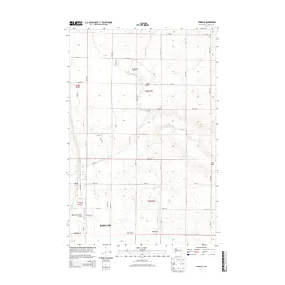 2014 Map of Wheeler, 2014 Print