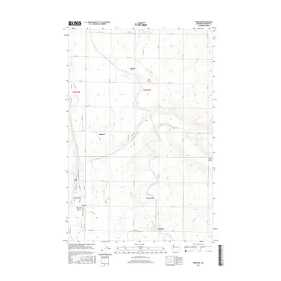2017 Map of Wheeler, 2017 Print