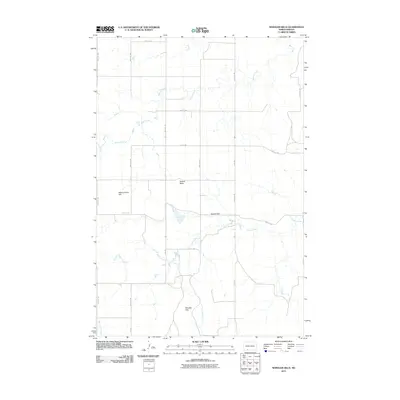 2011 Map of Wheeler Hills, 2011 Print