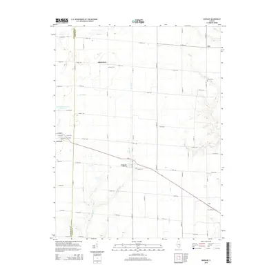 2015 Map of Wheeler, 2015 Print