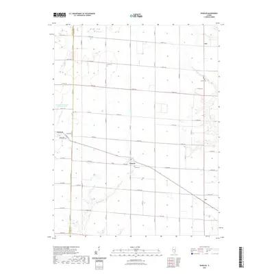 2021 Map of Wheeler, 2021 Print