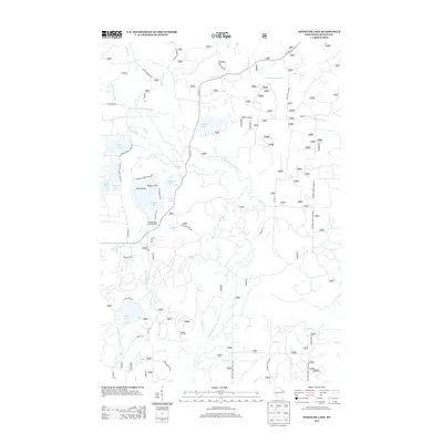2013 Map of Wheeler Lake, 2013 Print