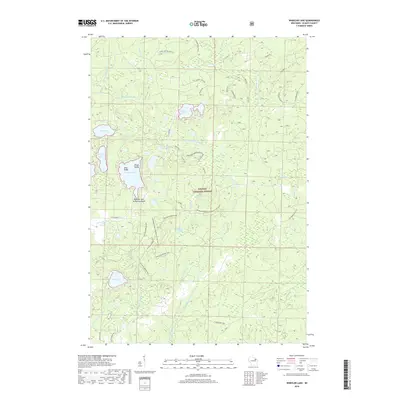 2018 Map of Wheeler Lake, 2018 Print