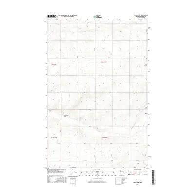 2017 Map of Wheeler NE, 2017 Print