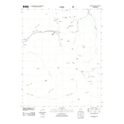 2011 Map of Wheeler Peak, 2011 Print