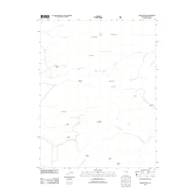 2012 Map of Wheeler Peak, 2012 Print