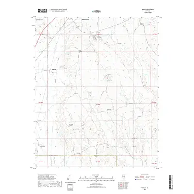 2020 Map of Wheeler, 2020 Print