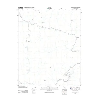 2012 Map of Wheeler Springs, 2012 Print
