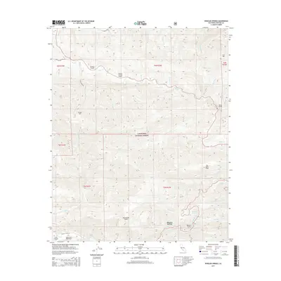 2015 Map of Wheeler Springs, 2015 Print
