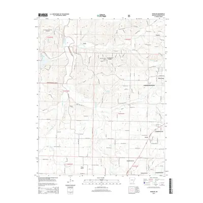 2014 Map of Wheeler, 2014 Print
