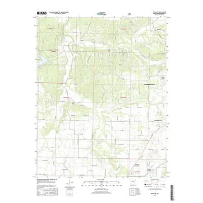 2017 Map of Wheeler, 2017 Print