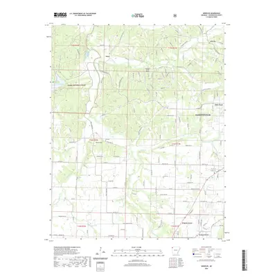 2020 Map of Wheeler, 2020 Print